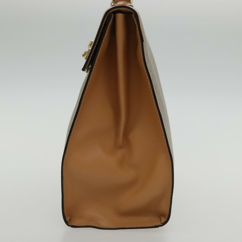 【日本直送】CELINE Macadam 帆布手提包 塗佈帆布 米色 正品 yk15582V-3