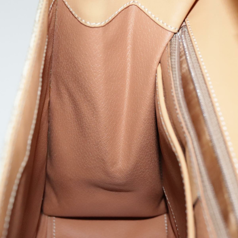 【日本直送】CELINE Macadam 帆布手提包 塗佈帆布 米色 正品 yk15582V-18