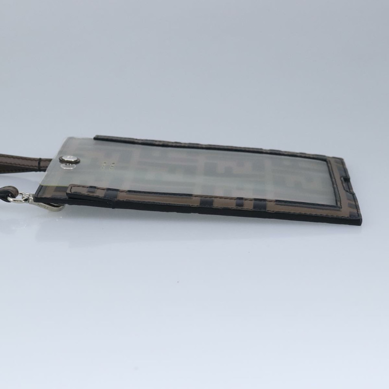 【日本直送】FENDI Zucca 帆布智慧型手機支架 棕黑銀 7AR737 A5TL 正品 97888V-2