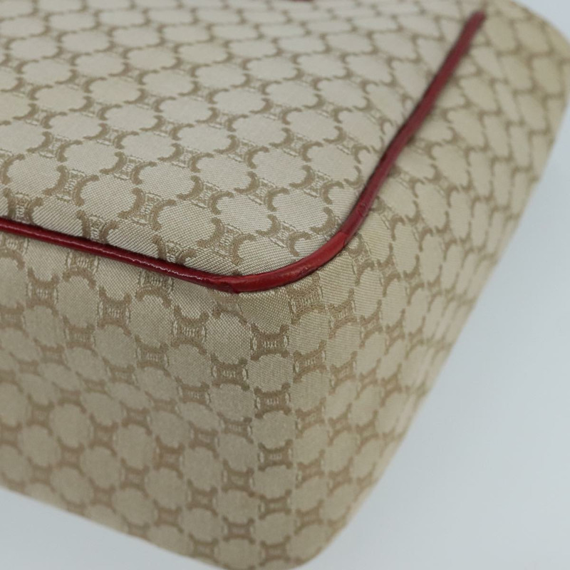【日本直送】CELINE Macadam 帆布手提包 米色金色 正品 98068V-14