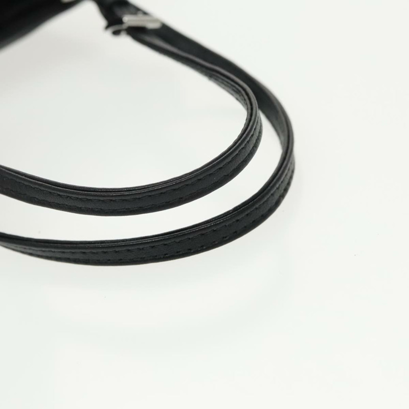 【日本直送】PRADA 鏈條單肩包 尼龍 黑色 銀色 正品 100262AV-6