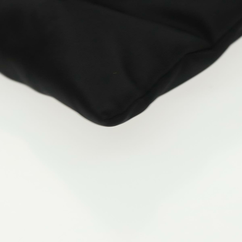 【日本直送】PRADA 鏈條單肩包 尼龍 黑色 銀色 正品 100262AV-14