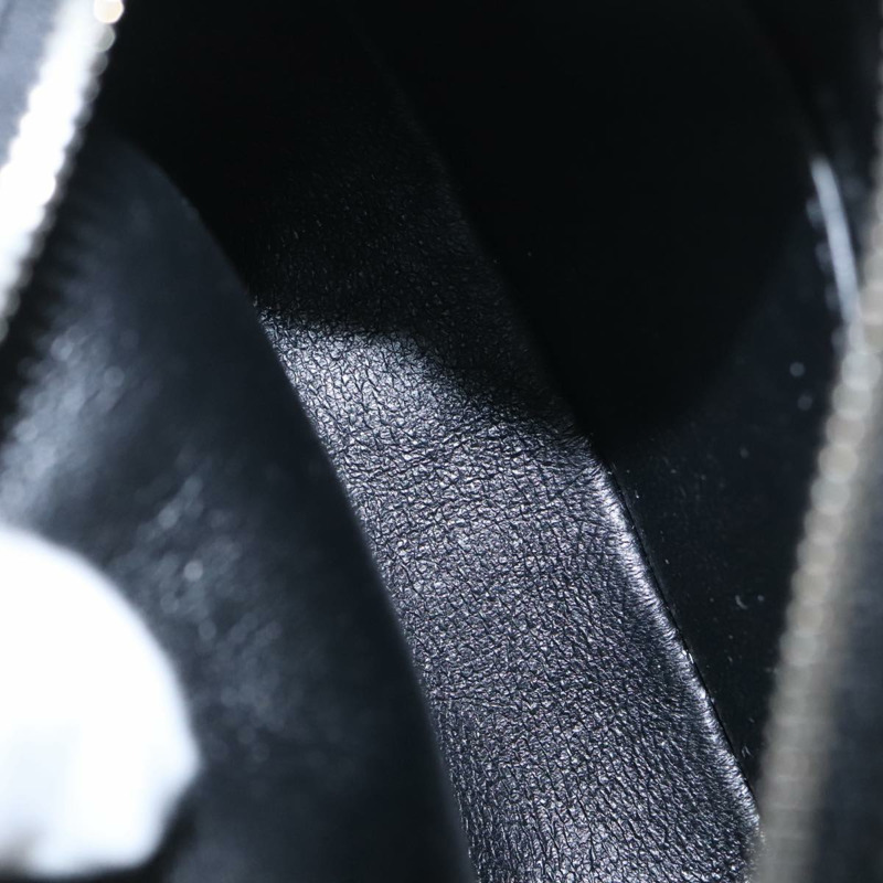 【日本直送】BALENCIAGA Cash 迷你單肩包皮革黑銀色 640539 正品 bs19961V-8