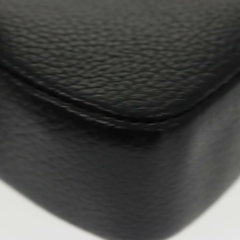 【日本直送】BALENCIAGA Cash 迷你單肩包皮革黑銀色 640539 正品 bs19961V-14