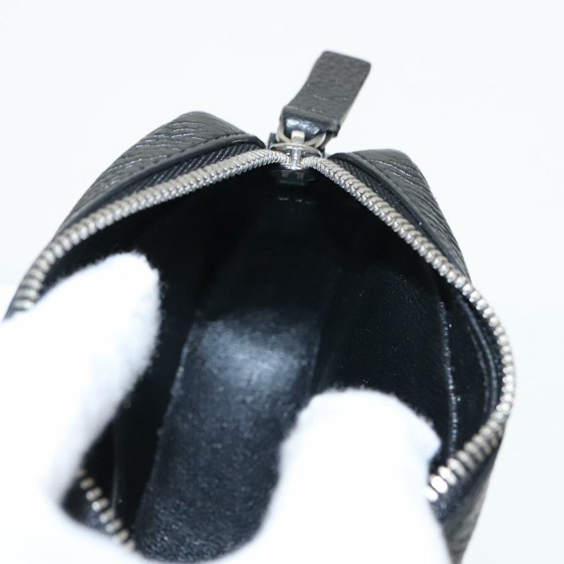 【日本直送】BALENCIAGA Cash 迷你單肩包皮革黑銀色 640539 正品 bs19961V-19