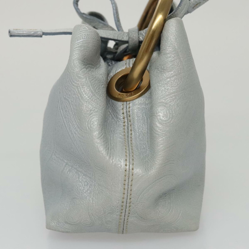 【日本直送】PRADA 手提包 皮革 淺藍色 正品 101859V-3