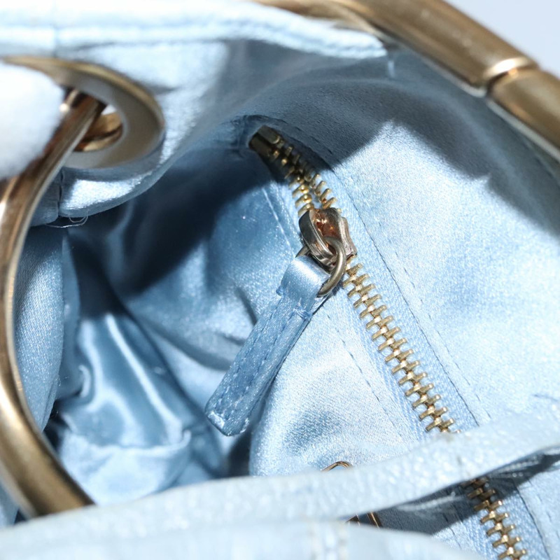 【日本直送】PRADA 手提包 皮革 淺藍色 正品 101859V-21