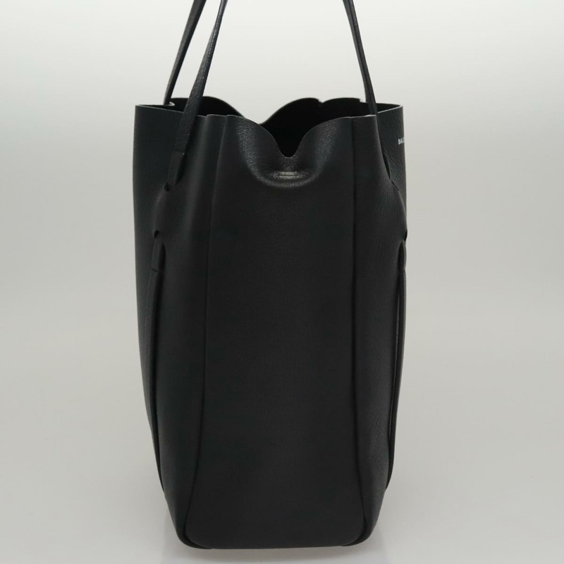 【日本直送】BALENCIAGA Everyday Tote XS 包 皮革 2 用 黑色 銀色 489813 正品 hk1951V-3