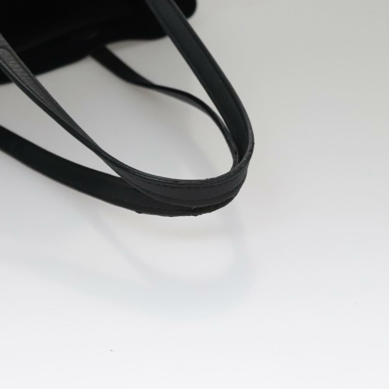 【日本直送】BALENCIAGA Everyday Tote XS 包 皮革 2 用 黑色 銀色 489813 正品 hk1951V-6