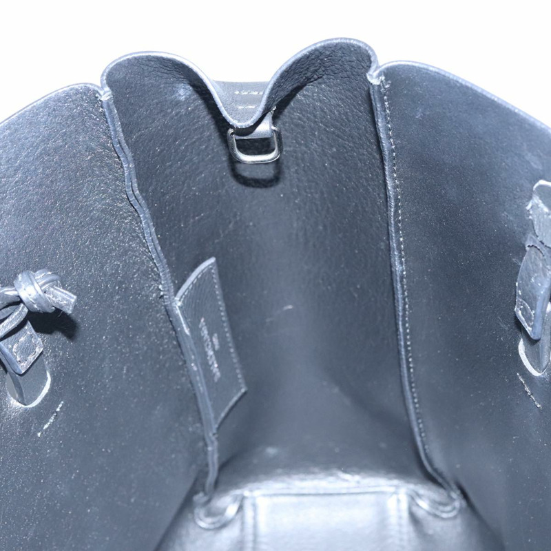 【日本直送】BALENCIAGA Everyday Tote XS 包 皮革 2 用 黑色 銀色 489813 正品 hk1951V-20