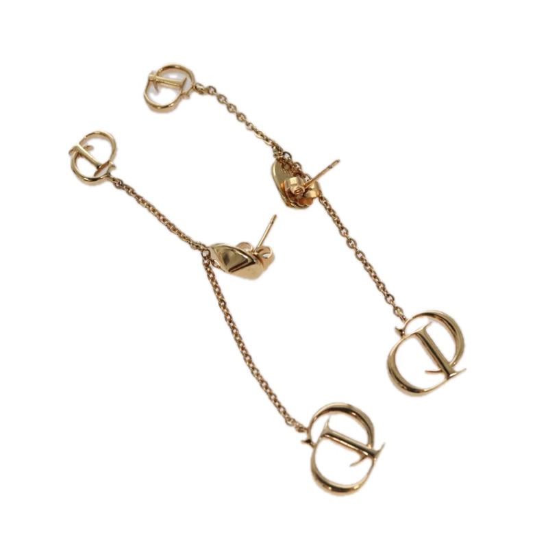 【日本直送】Christian Dior Pierce 金屬金 Auth am7327-2