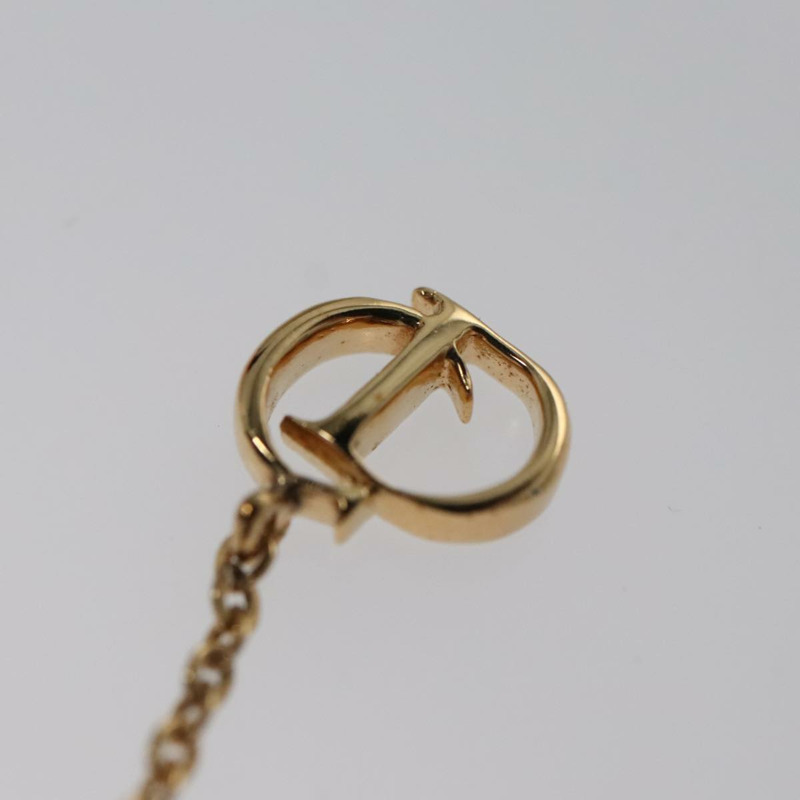 【日本直送】Christian Dior Pierce 金屬金 Auth am7327-11
