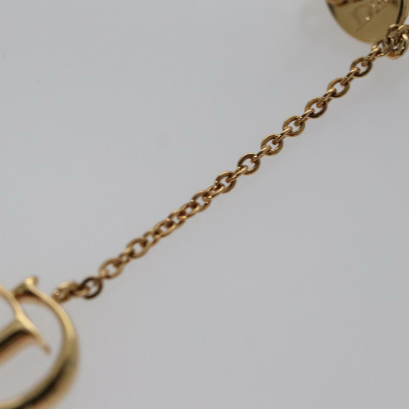 【日本直送】Christian Dior Pierce 金屬金 Auth am7327-14
