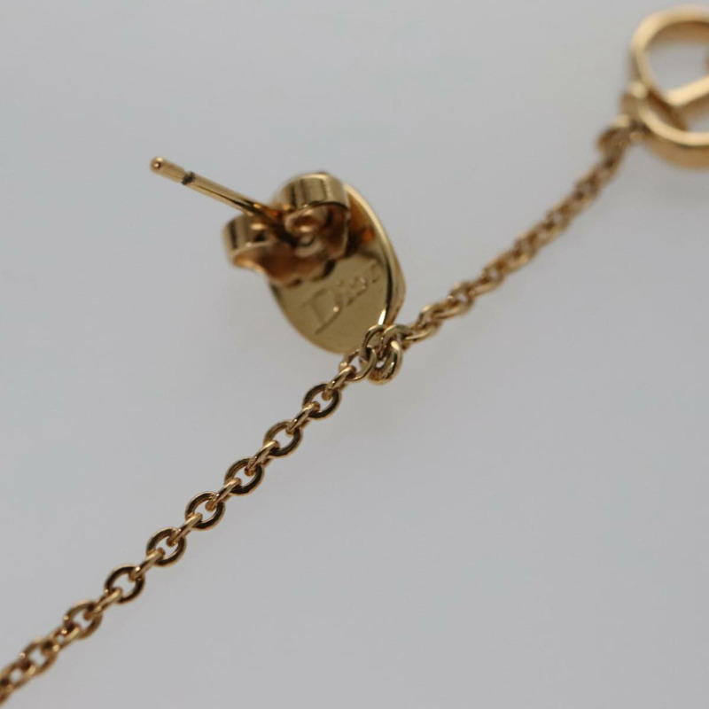 【日本直送】Christian Dior Pierce 金屬金 Auth am7327-15