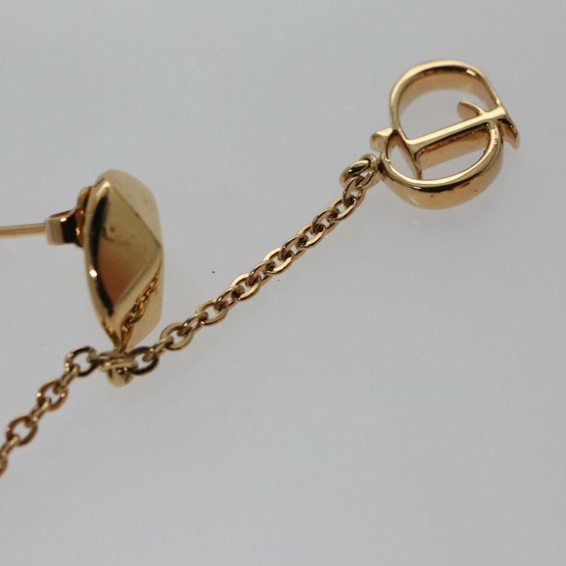 【日本直送】Christian Dior Pierce 金屬金 Auth am7327-19