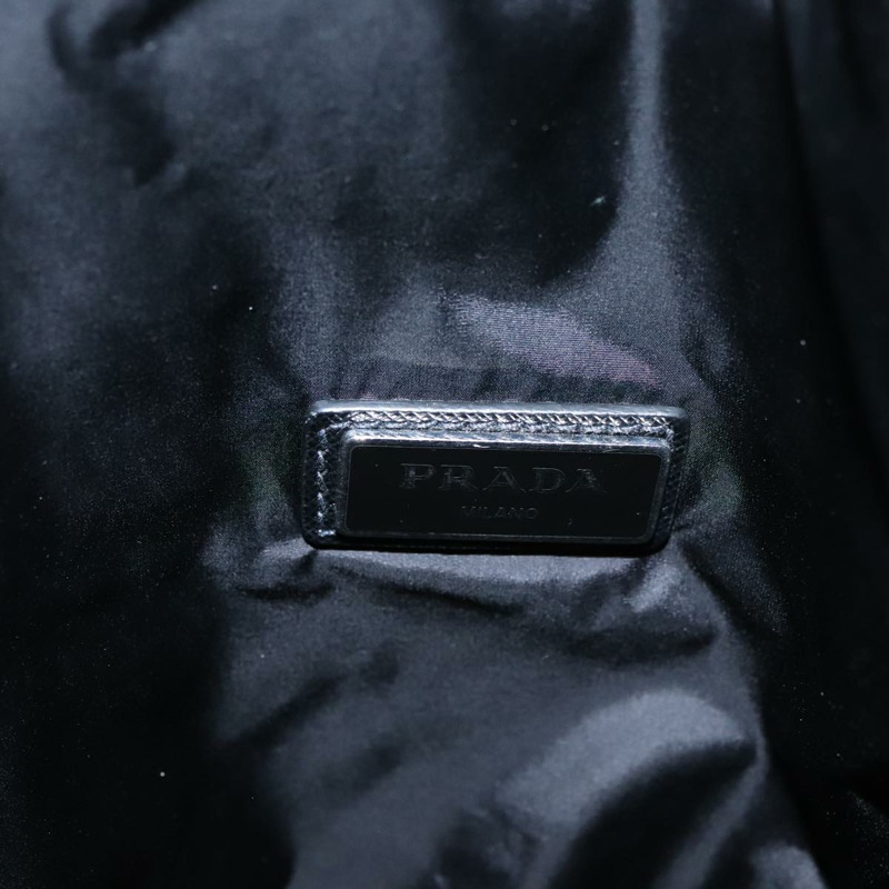 【日本直送】PRADA 背包 尼龍皮革 黑色藍色銀色 正品 92876V-22