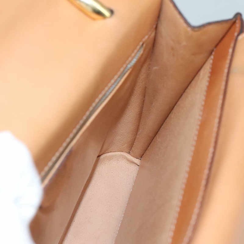 【日本直送】CELINE Macadam 帆布手提包 PVC 皮革棕金色正品 105628V-19