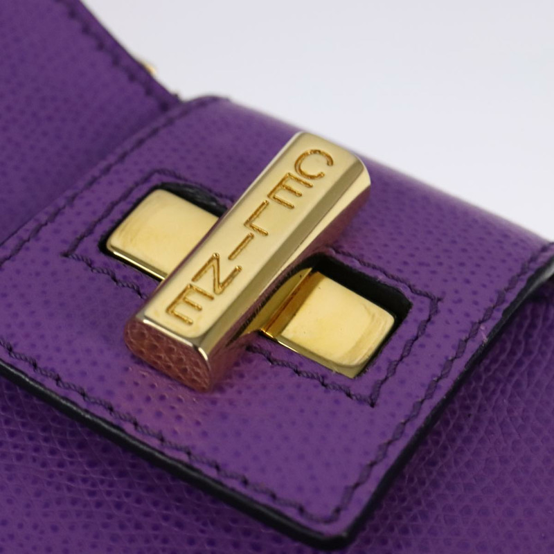 【日本直送】CELINE 肩背包 皮革 紫金色 正品 108107V-9