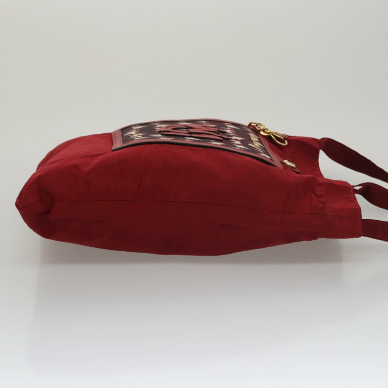 【日本直送】Miu Miu 折疊式托特包 尼龍 紅色 正品 111415V-2