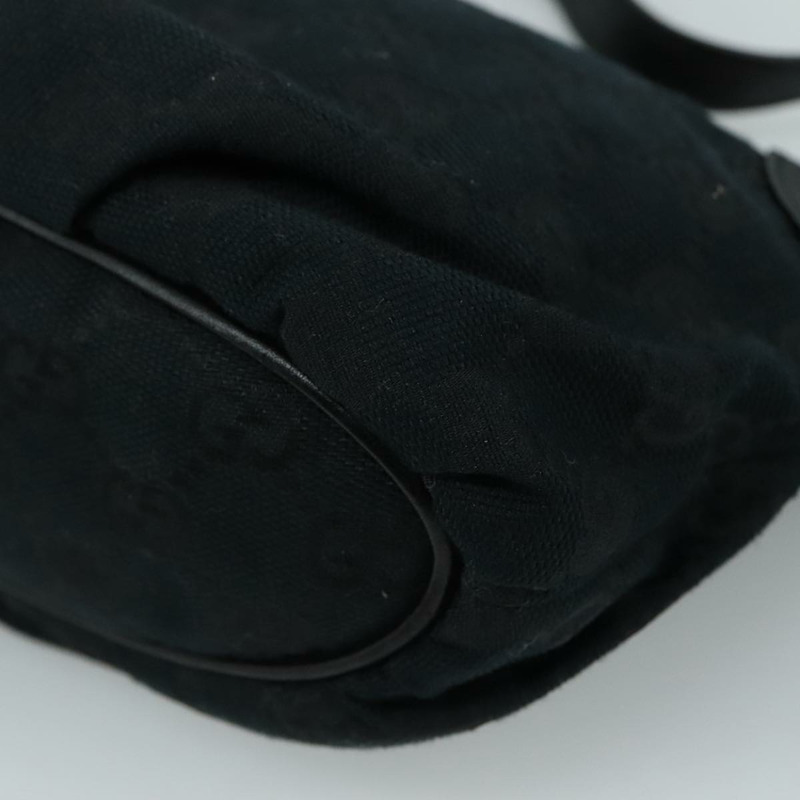 【日本直送】GUCCI GG 帆布織帶雪莉線手提包黑紅綠 224093 正品 yk17168AV-7