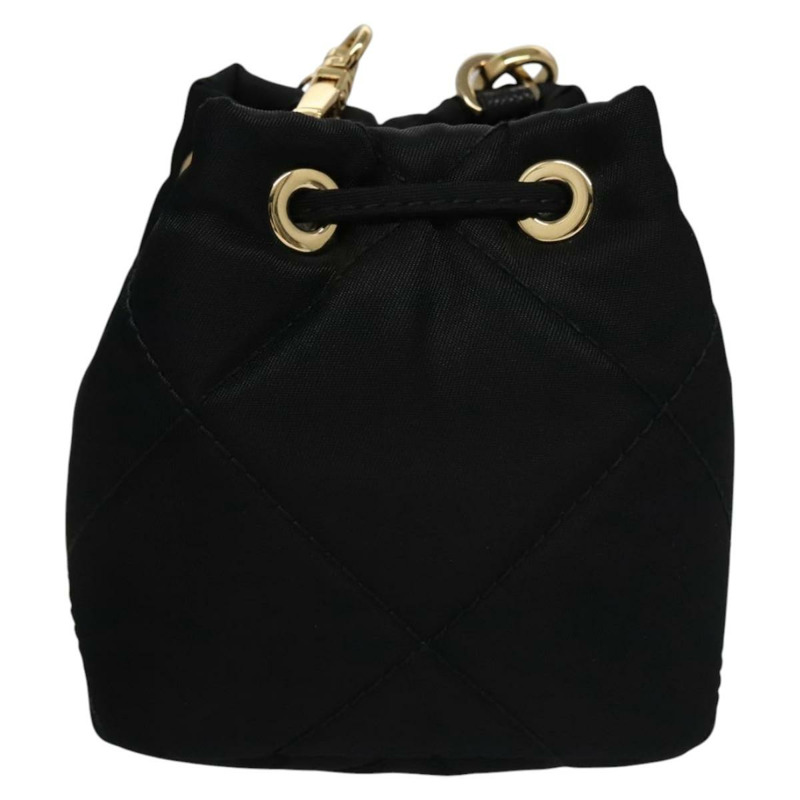 【日本直送】PRADA 鏈條單肩包 尼龍 黑色 正品 101563AV-1