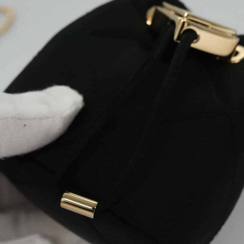 【日本直送】PRADA 鏈條單肩包 尼龍 黑色 正品 101563AV-6