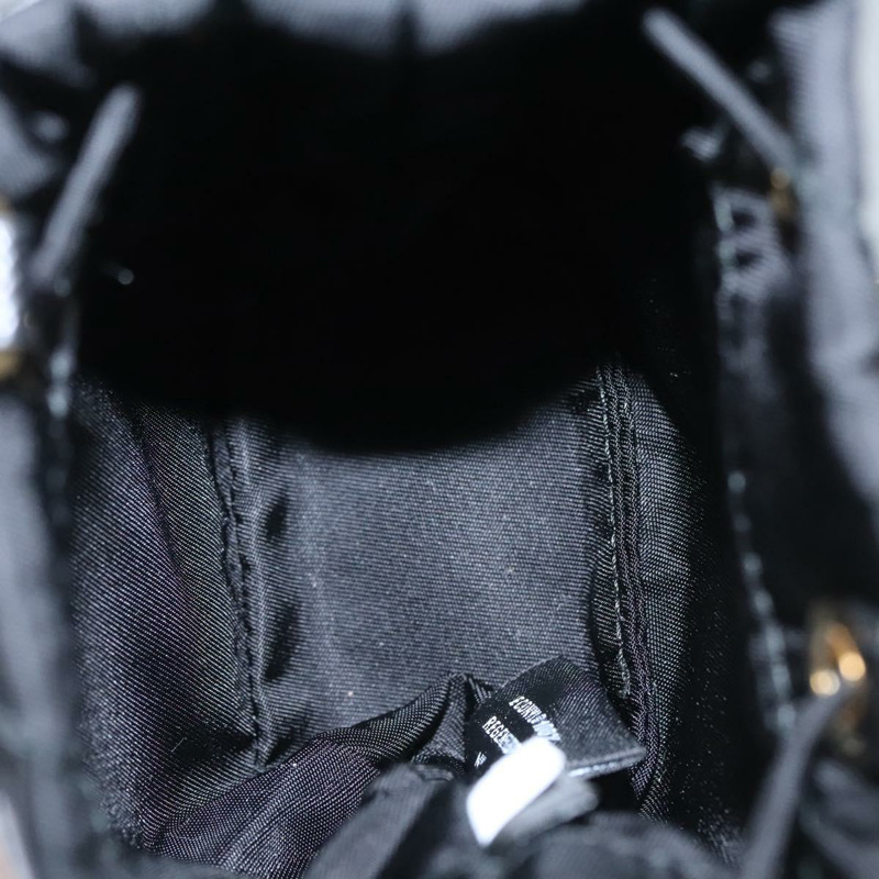 【日本直送】PRADA 鏈條單肩包 尼龍 黑色 正品 101563AV-9