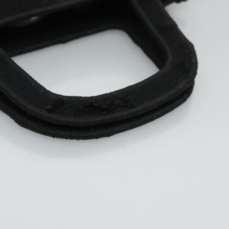 【日本直送】Christian Dior Book Tote 迷你手提包 帆布 黑色 正品 102047AV-6