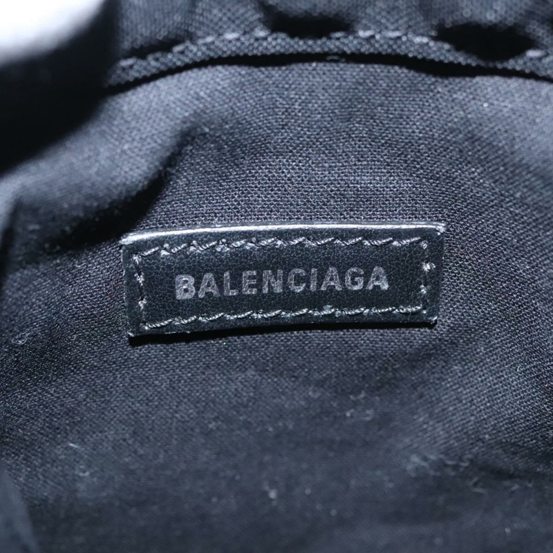 【日本直送】BALENCIAGA Neophone手機支架單肩包 琺瑯銀色 660787 正品 110436AV-18