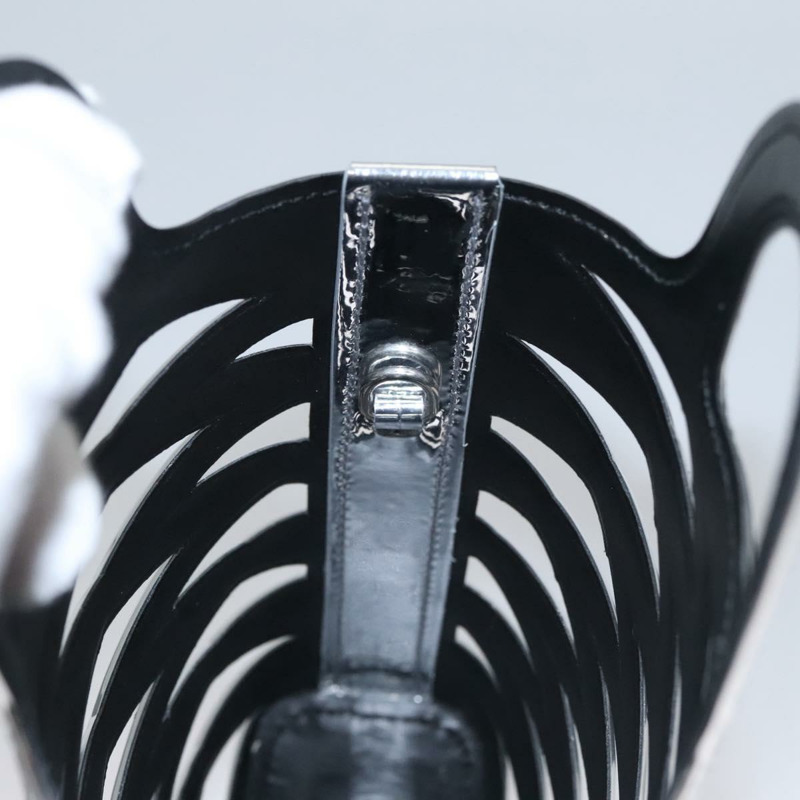 【日本直送】BALENCIAGA Neophone手機支架單肩包 琺瑯銀色 660787 正品 110436AV-23