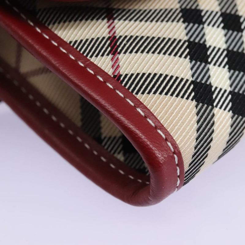 【日本直送】BURBERRY Nova Check Blue Label 腰包 帆布 米色 正品 114435V-14