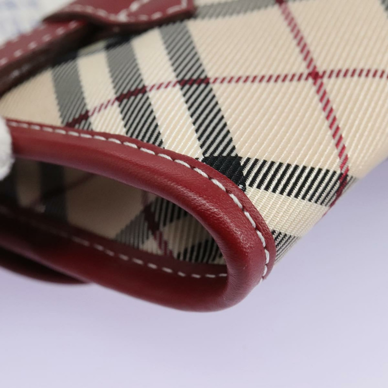 【日本直送】BURBERRY Nova Check Blue Label 腰包 帆布 米色 正品 114435V-16