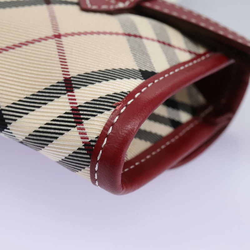 【日本直送】BURBERRY Nova Check Blue Label 腰包 帆布 米色 正品 114435V-17