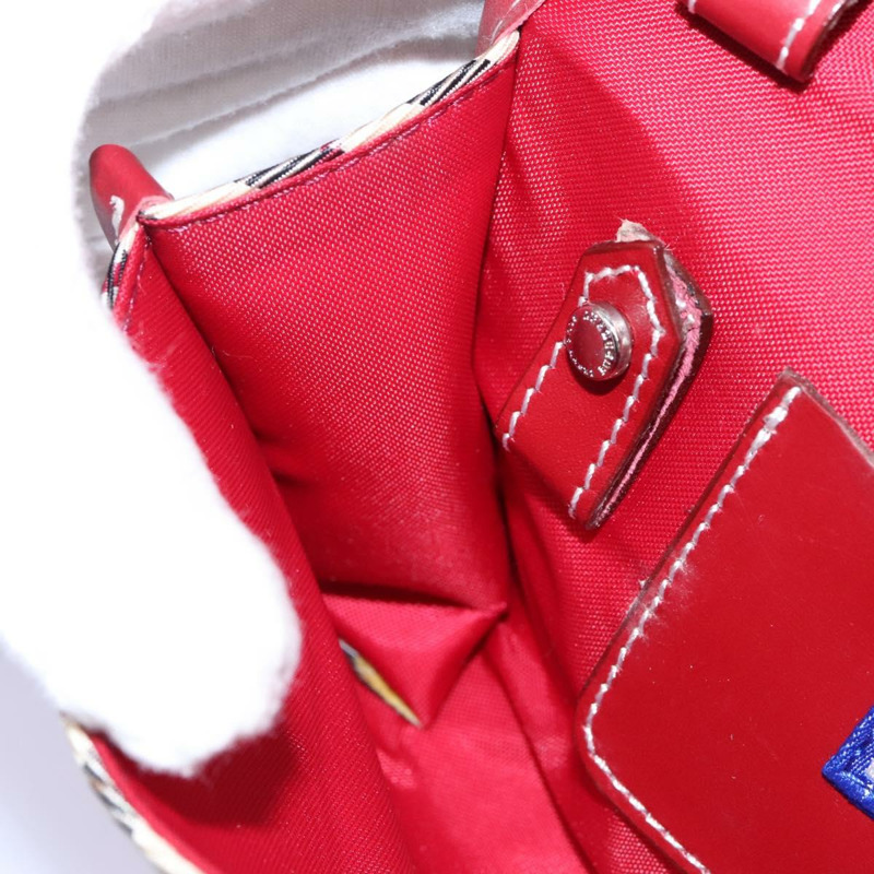 【日本直送】BURBERRY Nova Check Blue Label 腰包 帆布 米色 正品 114435V-20