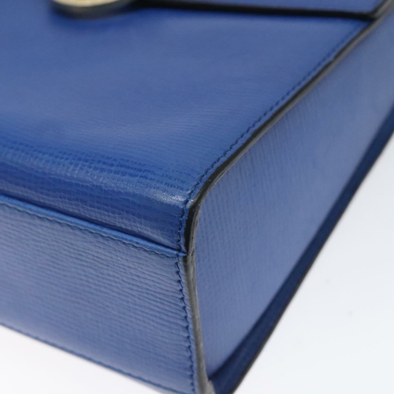 【日本直送】CELINE 手提包 皮革 2way 藍色 正品 113042V-7