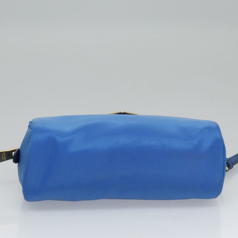 【日本直送】PRADA 手拿包 尼龍 藍色 正品 106326V-4