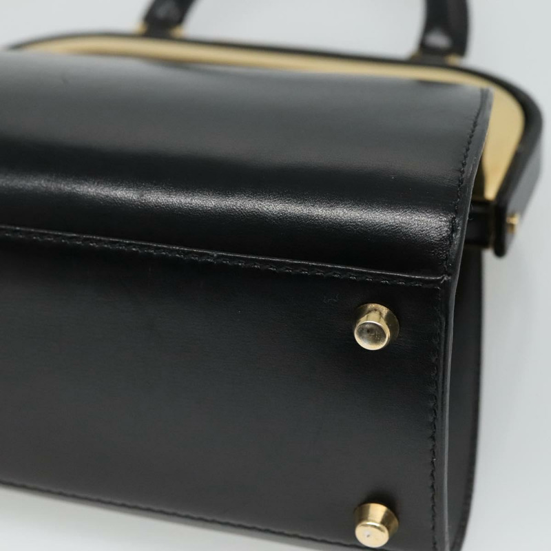 【日本直送】克莉絲汀迪奧 手提包 皮革 2 款 黑色 金色 正品 PP217V-14