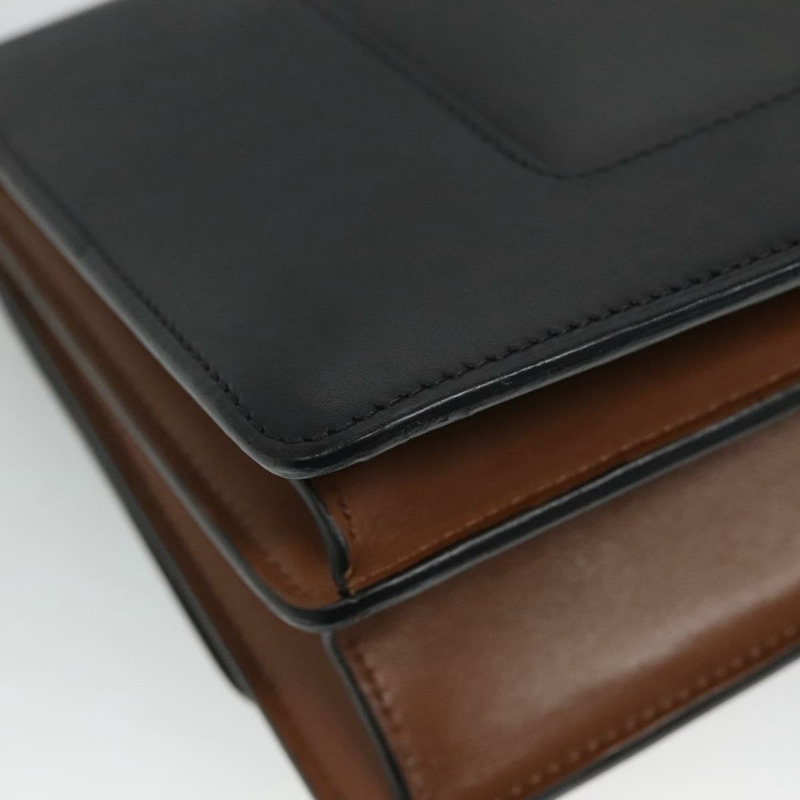 【日本直送】CELINE 肩背包 皮革 黑金 正品 PP261V-16