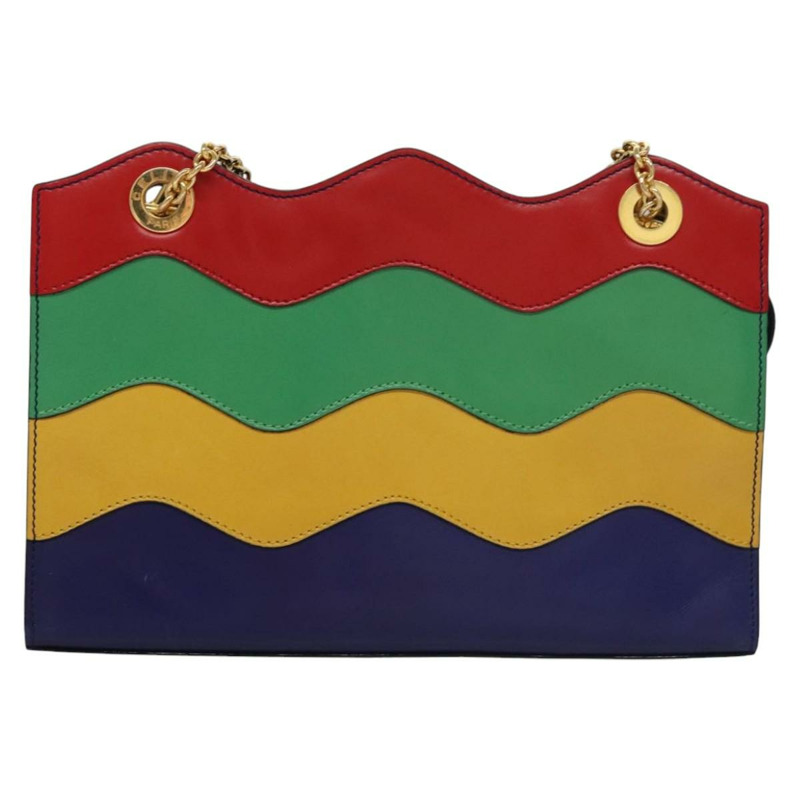 【日本直送】CELINE 鏈條單肩包 皮革 多色 金色 正品 BD096AV-12