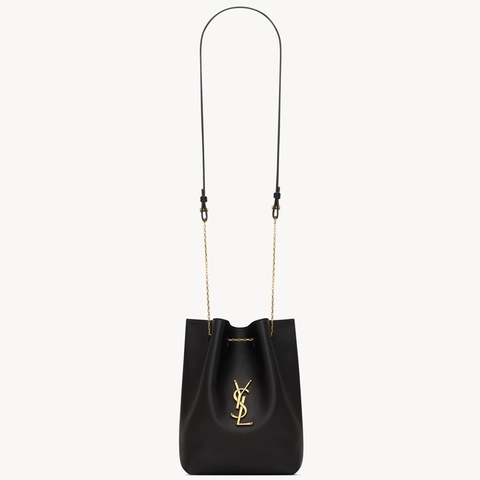 Saint Laurent YSL 小羊皮水桶包 全新