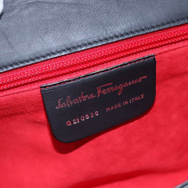【日本直送】Salvatore Ferragamo 單肩包珠黑正品 EC288V-10