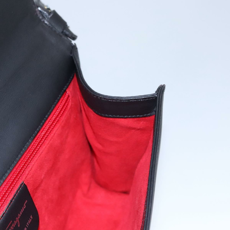 【日本直送】Salvatore Ferragamo 單肩包珠黑正品 EC288V-19