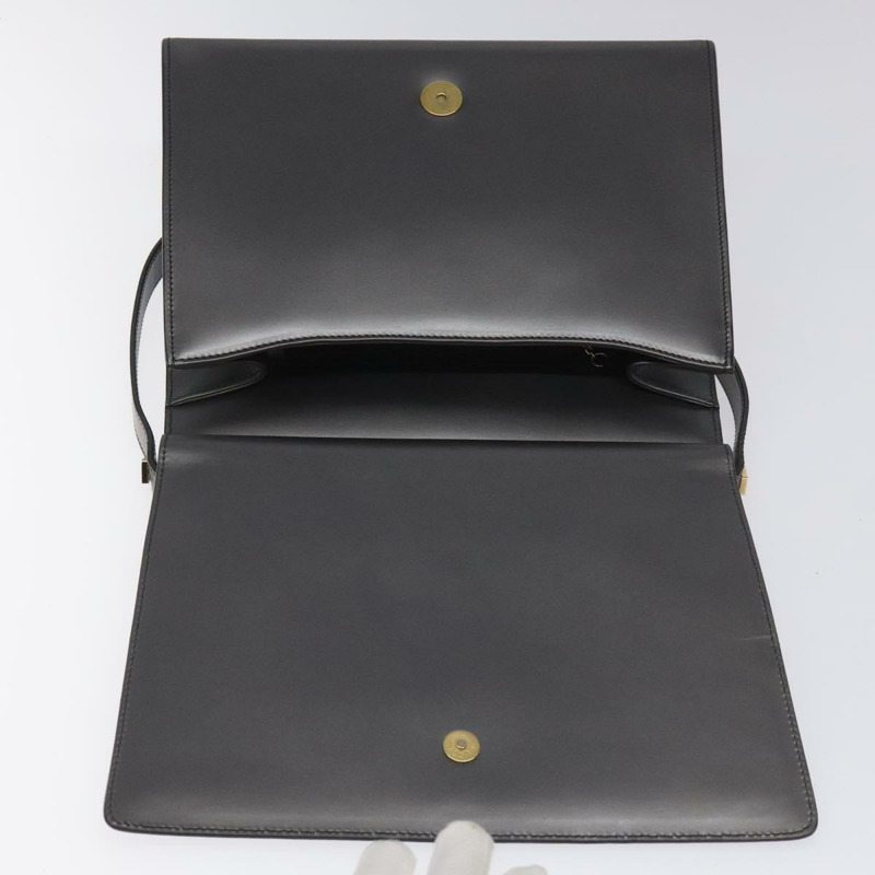 【日本直送】GUCCI 灰色金色皮革單肩包 正品 JB010V-18