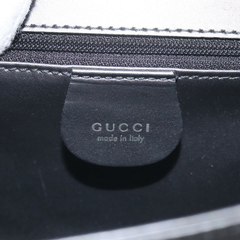 【日本直送】GUCCI 單肩包 皮革 灰色 金色 正品 JB010V-19