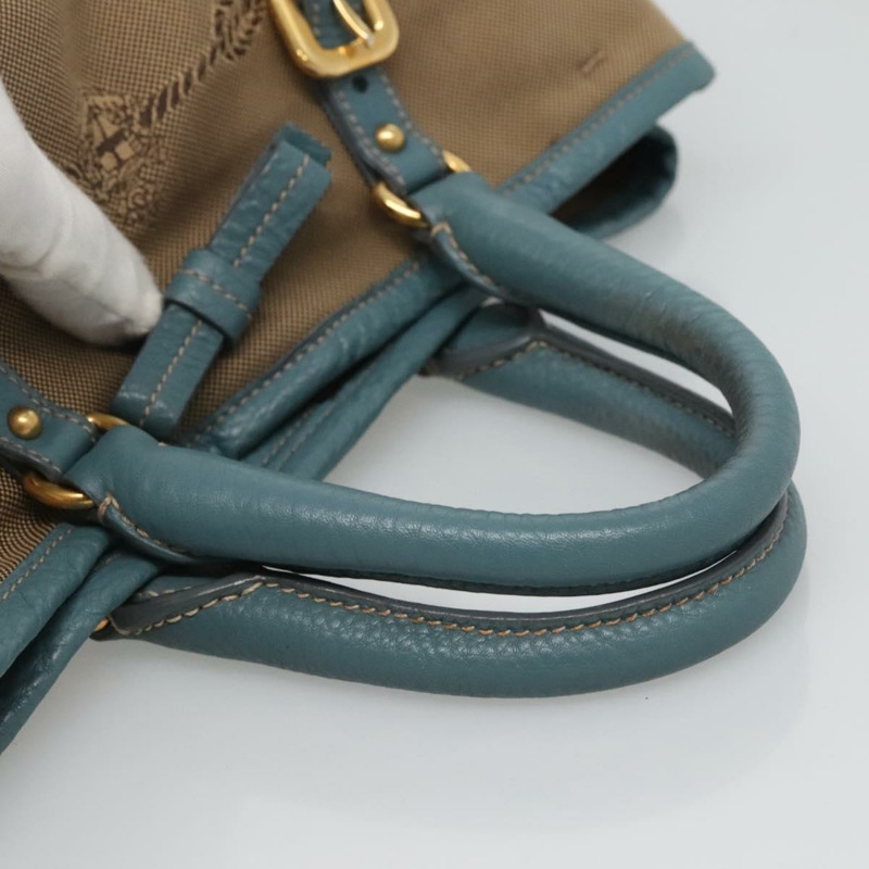 【日本直送】PRADA 手袋 帆布 2 款 棕金色 正品 125051-6