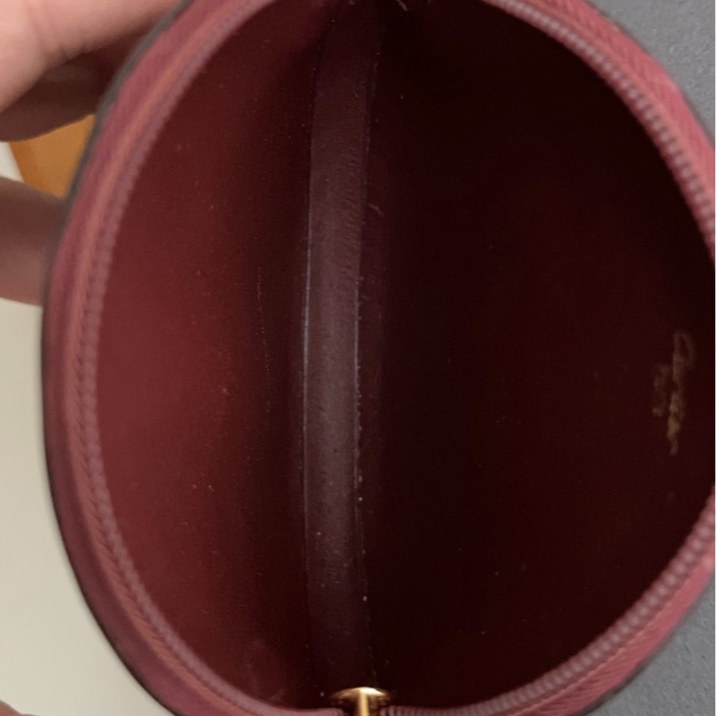 Cartier 卡地亞 酒紅色 零錢包-5