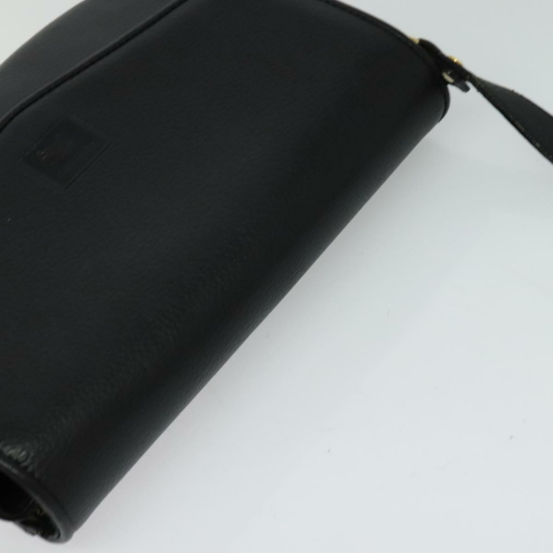 【日本直送】Burberrys 單肩包 皮革 黑金 正品 sw722-5