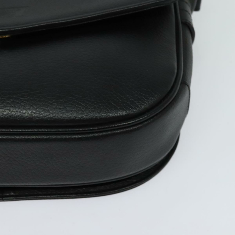 【日本直送】Burberrys 單肩包 皮革 黑金 正品 sw722-13