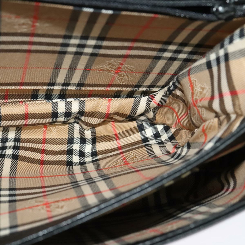【日本直送】Burberrys 單肩包 皮革 黑金 正品 sw722-16