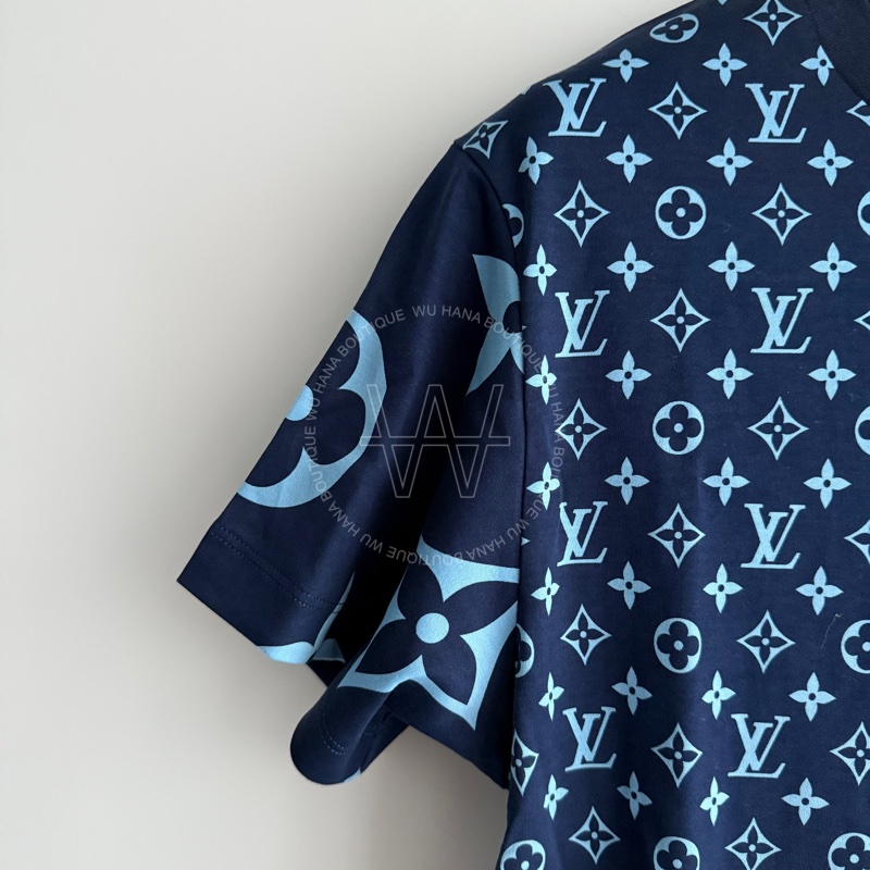 （已售出）🤍LV鏈飾上衣 / LV上衣（深藍色） 無花果精品-4